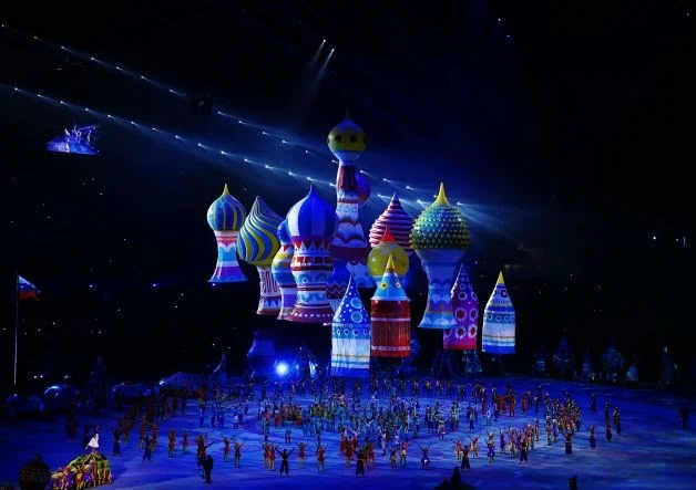 Floating Church Balloons-Sochi 2014 Olympics