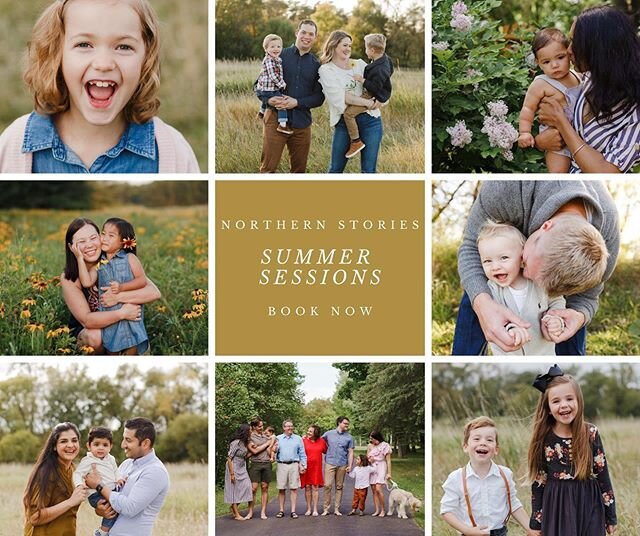 Have you booked your summer/fall session yet? Trying something new this year with online booking! You choose your date and time without having to email back and forth with me! Woohoo. I&rsquo;d love to see your family this season. Link in bio!