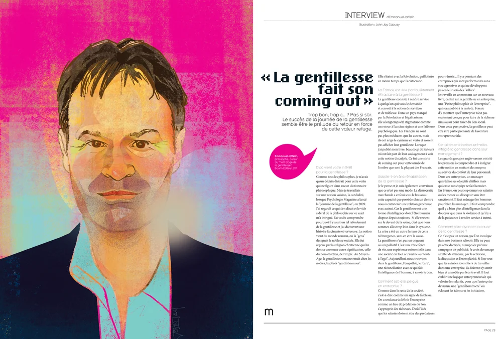 full page art published in France