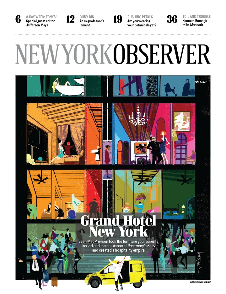 Cover Art for The New York Observer