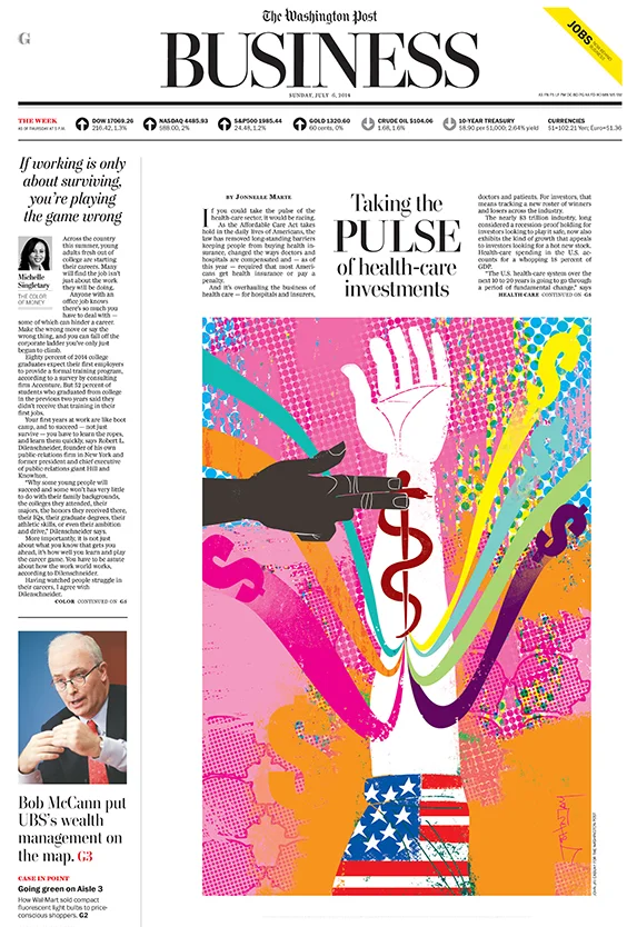 Cover Art for the Washington Post