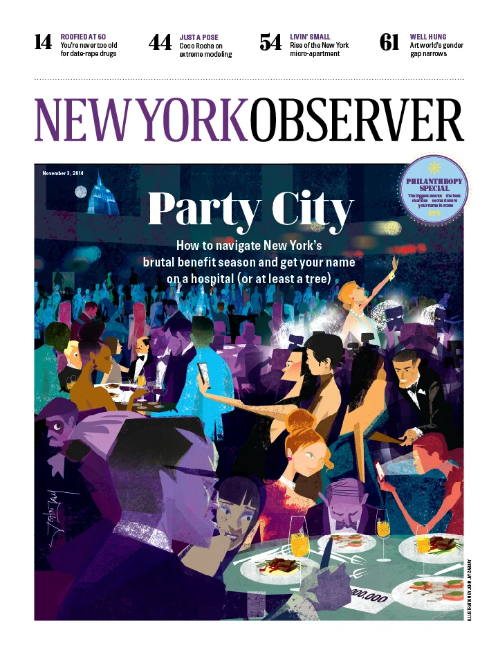 cover art for The New York Observer