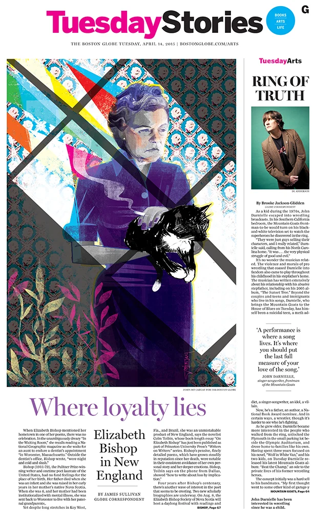 Elizabeth Bishop for the Boston Globe