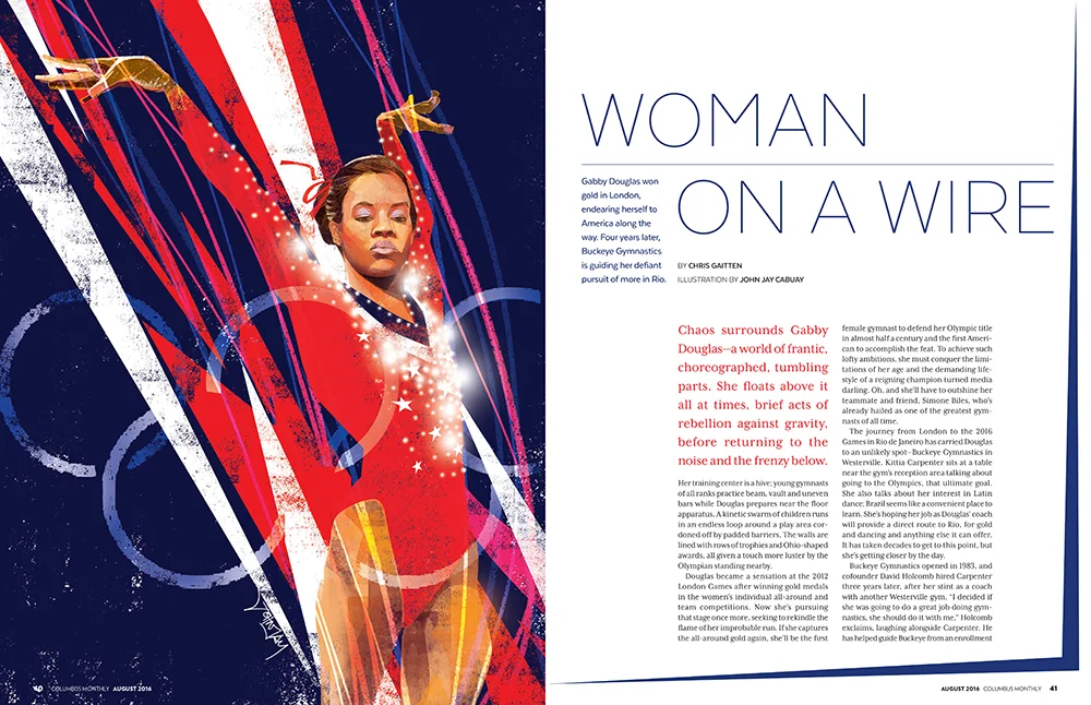 Gabby Douglas for Columbus Monthly