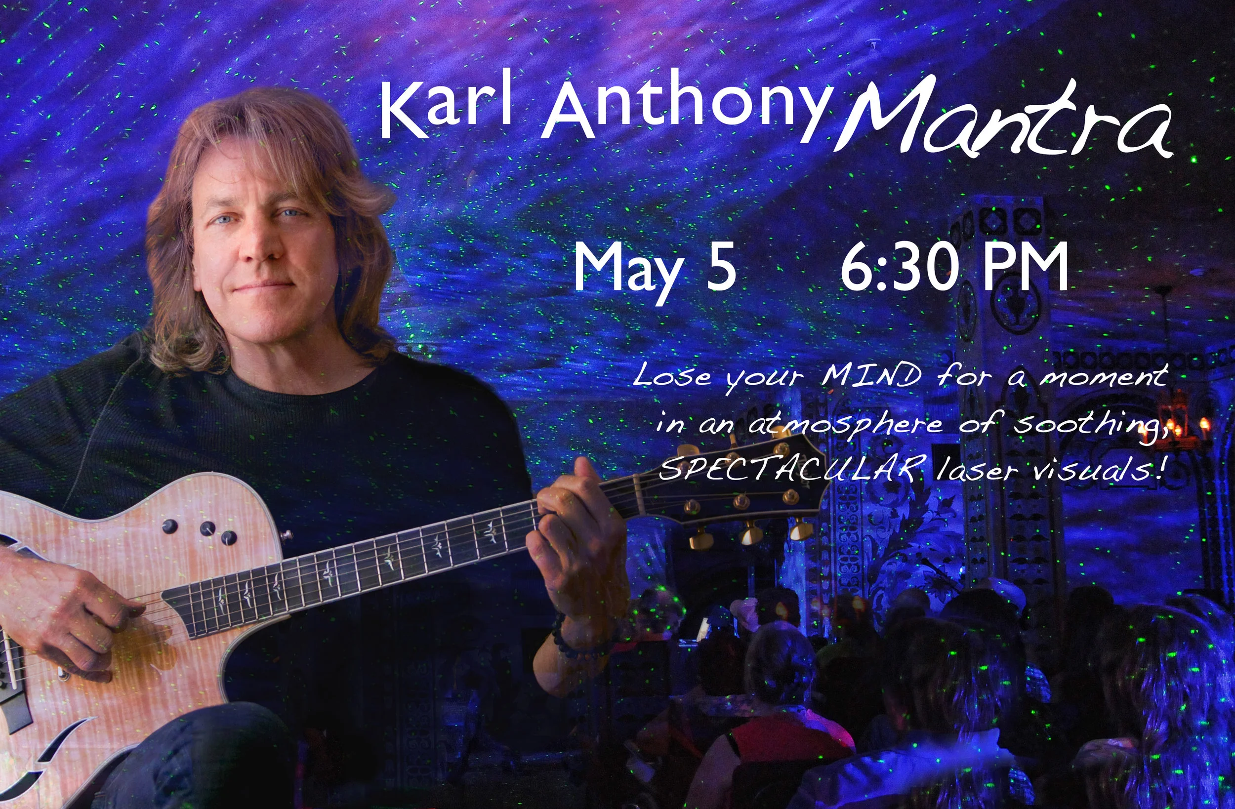 Palm Springs, CA - Karl Anthony MANTRA Laser Concert