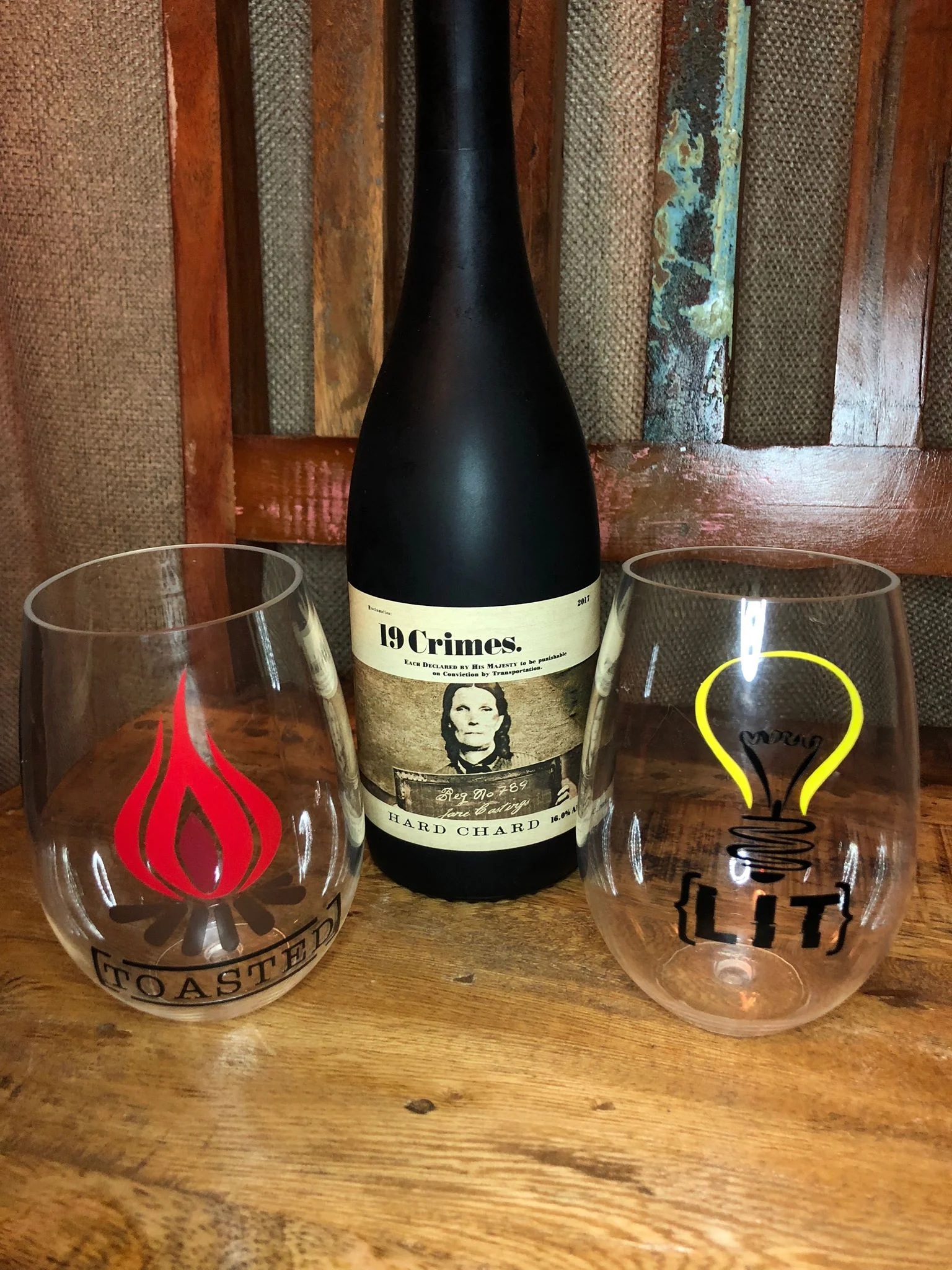 Plastic Wine Glasses