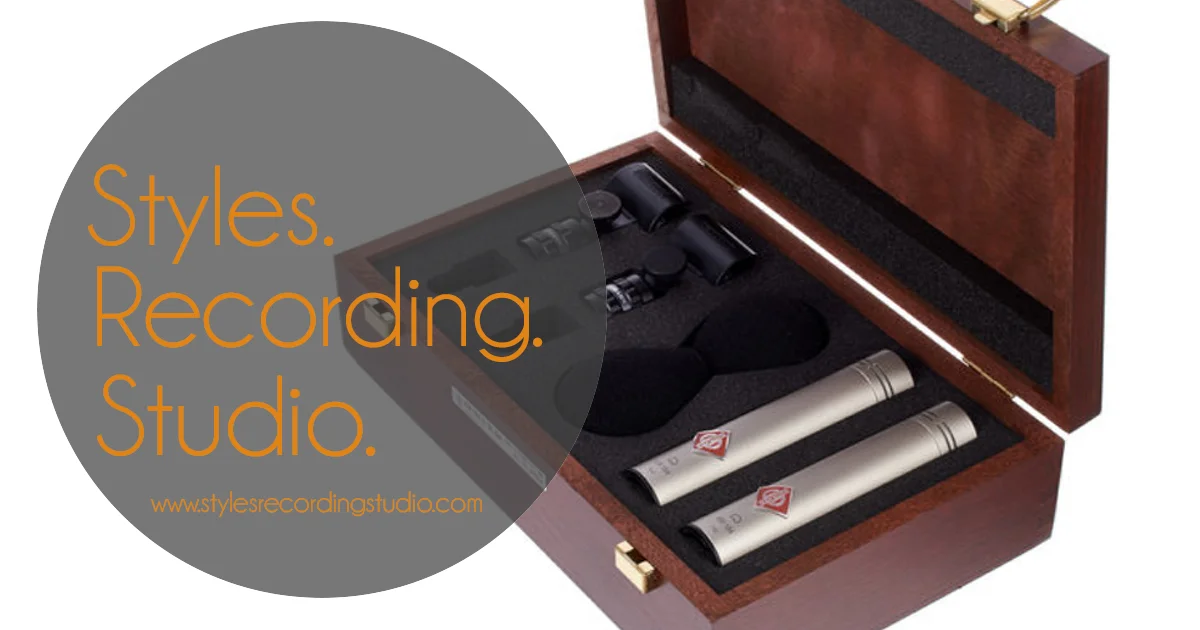 Styles Recording Studio - New mics