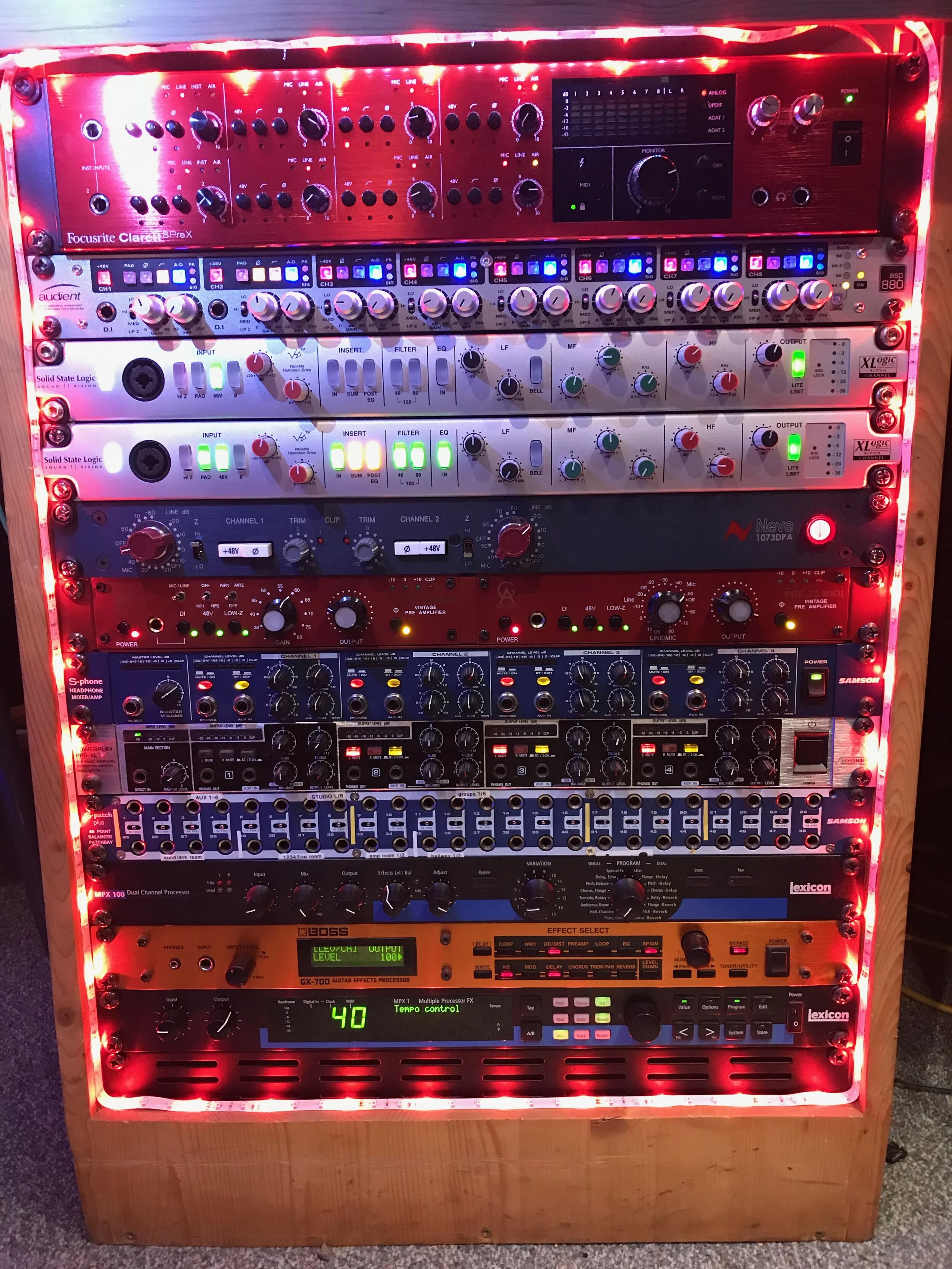 SSL and Neve Preamps | Styles Recording Studio | Exeter