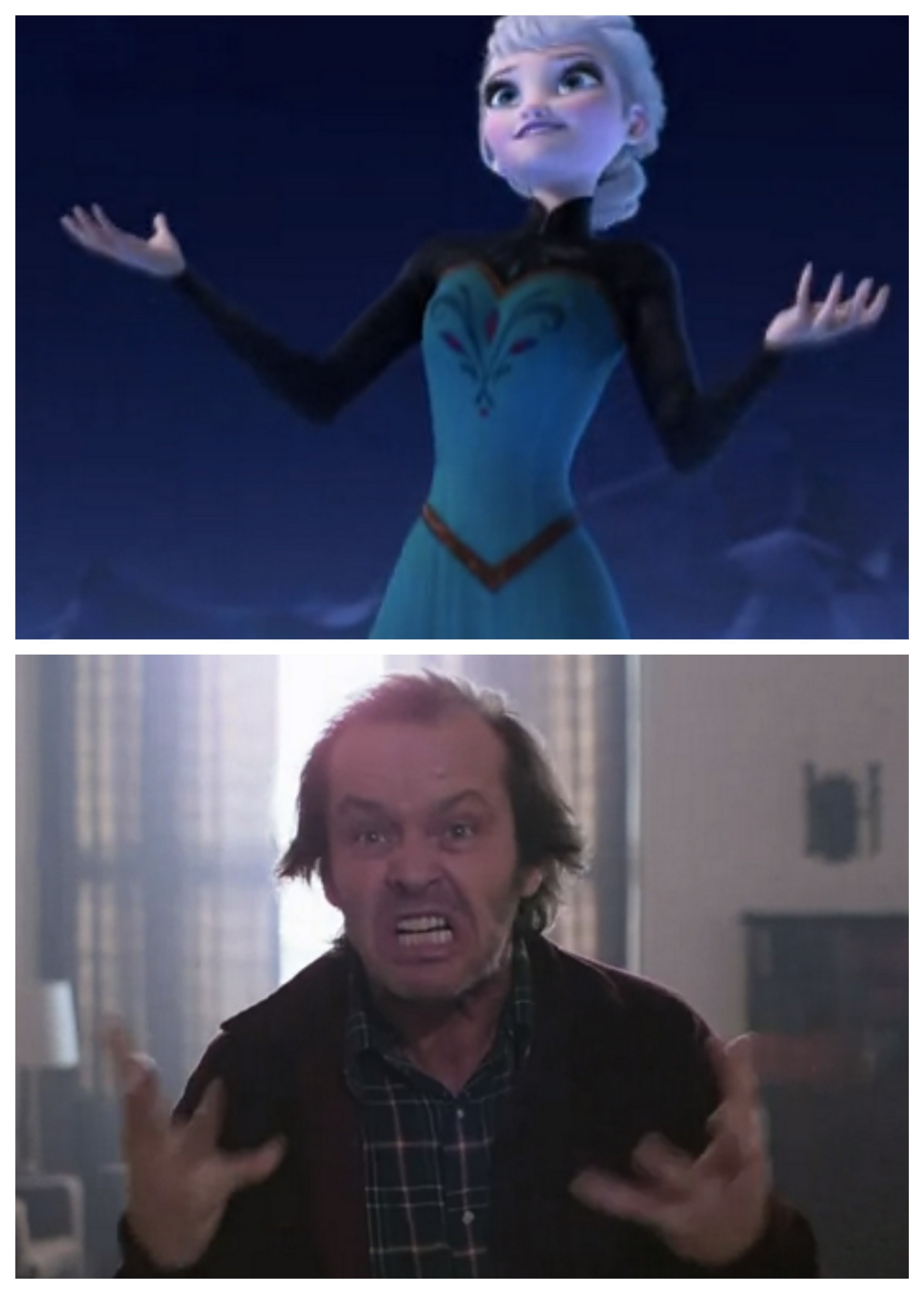 "No escape from the storm inside of me!"