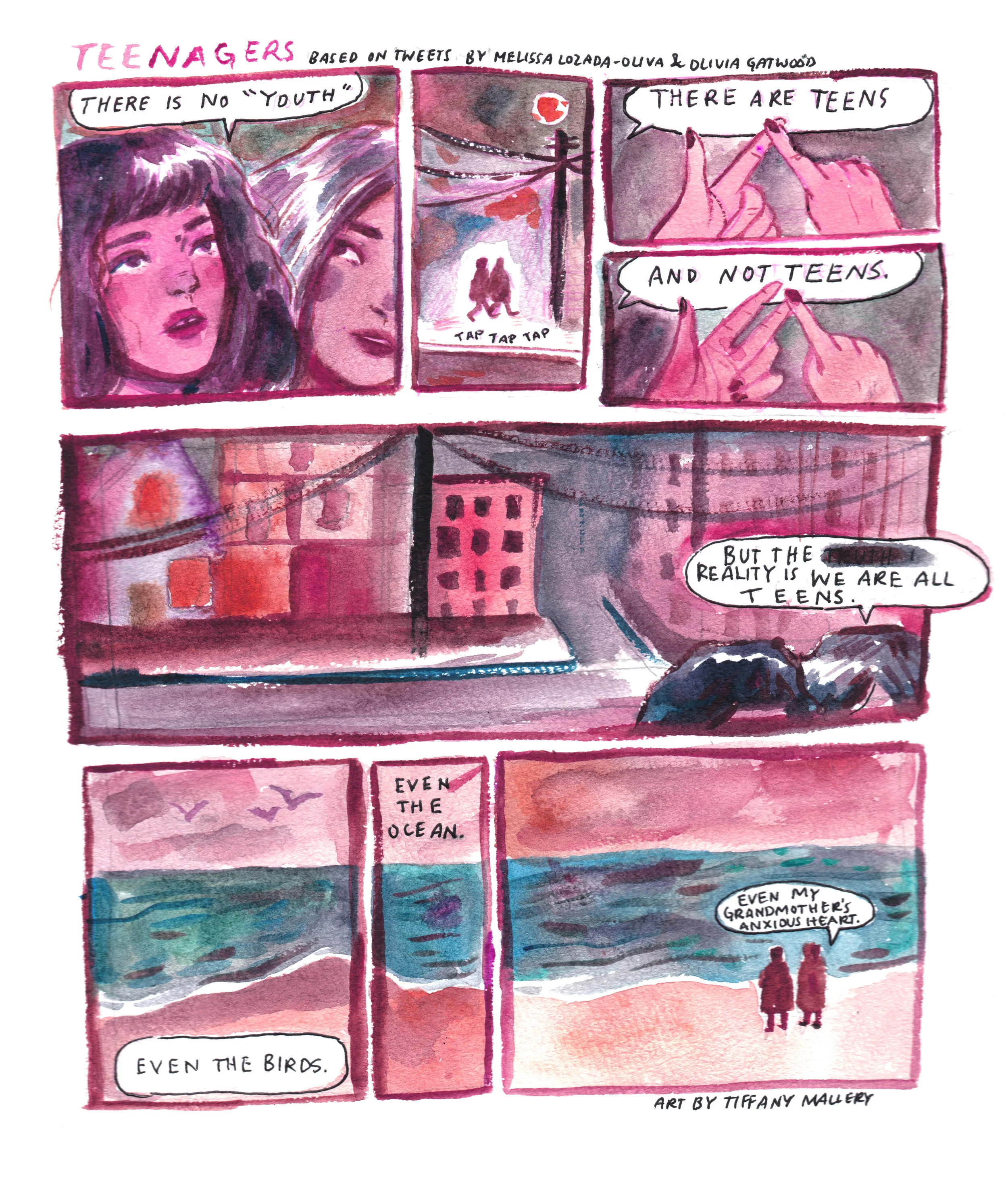 teens // melissa lozada-oliva & olivia gatwood