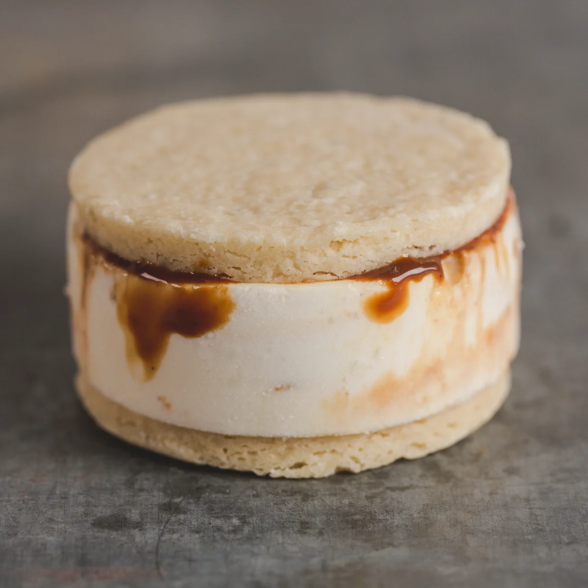 Caramel Corn & Peanuts on Shortbread