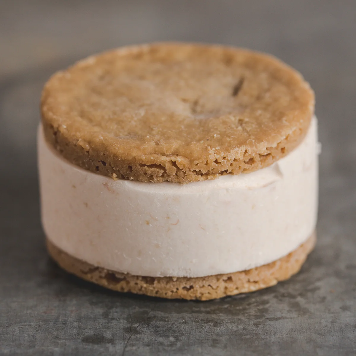 Rhubarb on Brown Sugar Shortbread