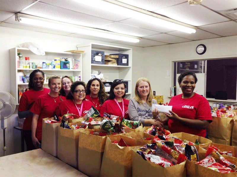 Fluor Cares Volunteers
