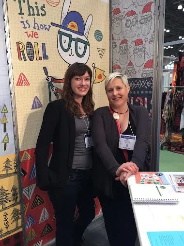 I got to see my friend and fellow illustrator Tracy Mattocks!