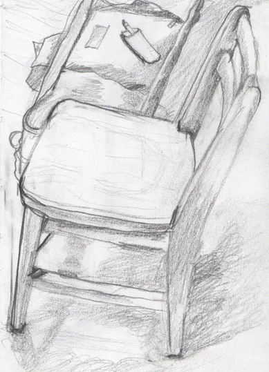 Child's classroom chair