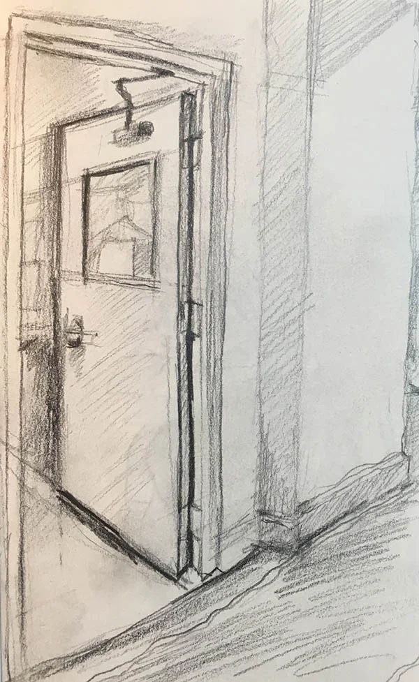 Doorway at the music school