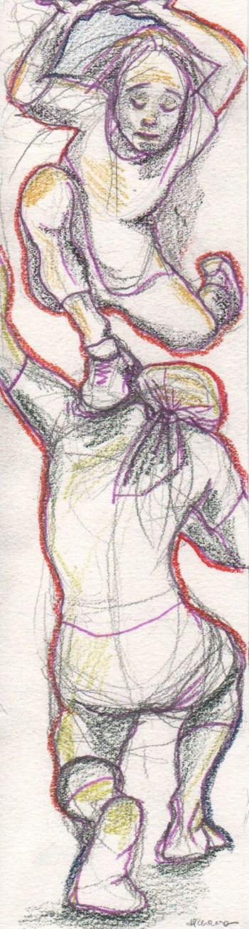 Scrap Paper Drawing