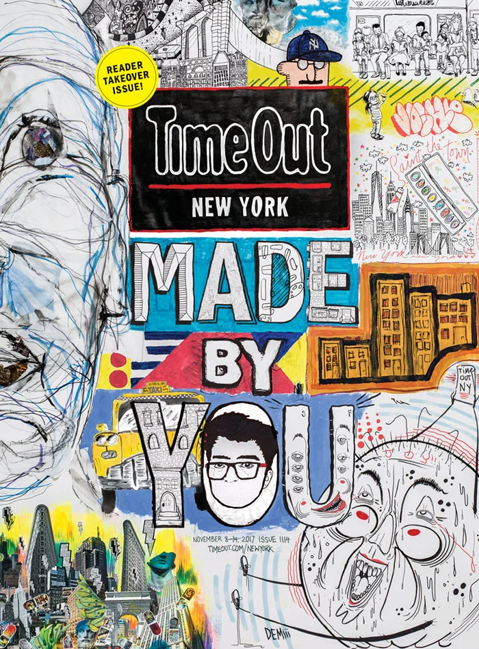 Time Out New York cover for November 14, 2017