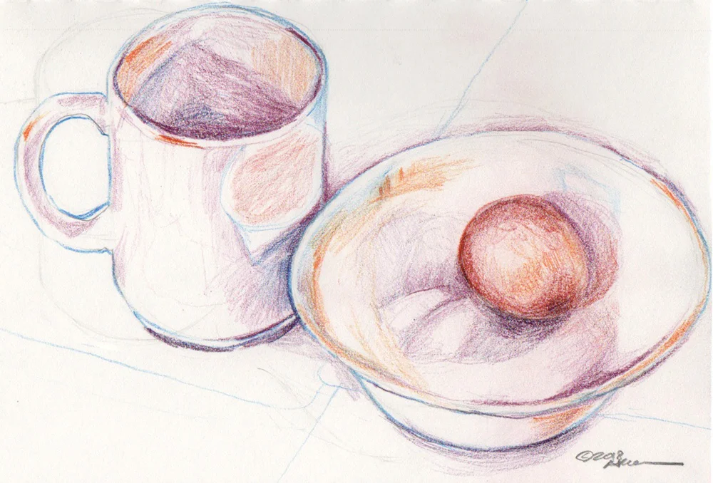 Day 5: macchiatone and a hard boiled egg