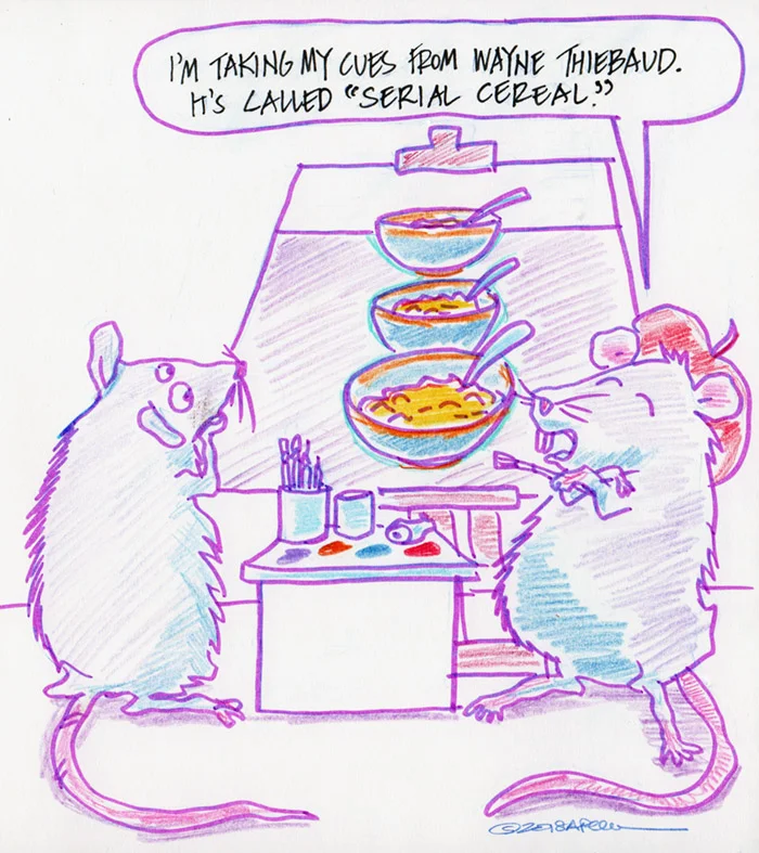 Day 16: Homage to Wayne Thiebaud