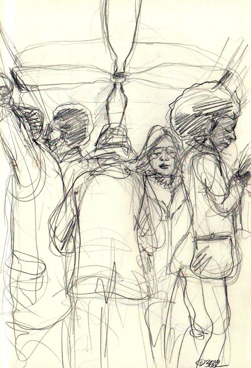 Day 2 of the March drawing challenge: #IRemember