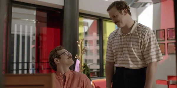 Joaquin Phoenix and Chris Pratt in Spike Jonze's Her