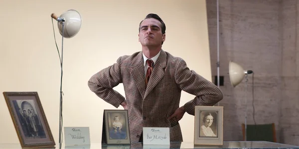 Joaquin Phoenix in Paul Thomas Anderson's The Master