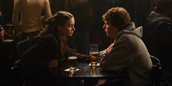 Rooney Mara and Jesse Eisenberg in David Fincher's The Social Network