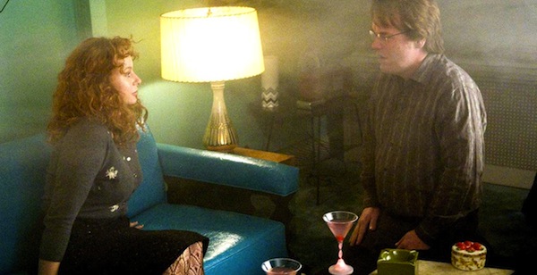 Samantha Morton and Philip Seymour Hoffman in Charlie Kaufman's Synecdoche, New York