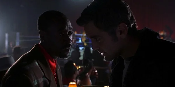 Don Cheadle and George Clooney in Steven Soderbergh's Out of Sight