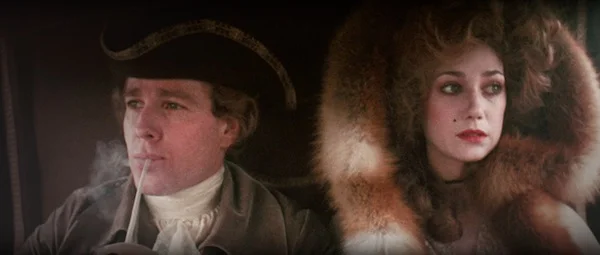 Ryan O'Neal and Marisa Berenson in Stanley Kubrick's Barry Lyndon