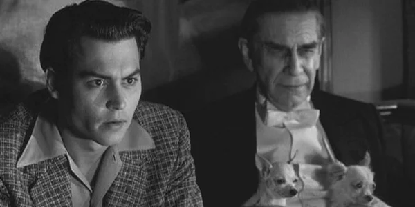 Johnny Depp and Martin Landau in Tim Burton's Ed Wood