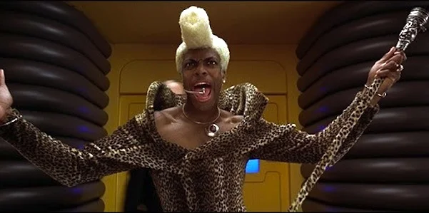 Chris Tucker in Luc Besson's The Fifth Element