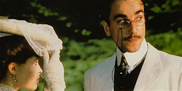 Daniel Day-Lewis and Helena Bonham-Carter in James Ivory's Room with a View