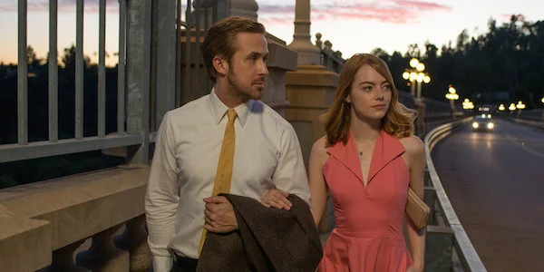 Ryan Gosling and Emma Stone in Damien Chazelle's La La Land