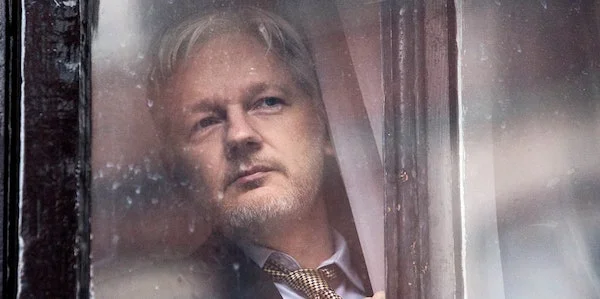 Julian Assange in Laura Poitras' Risk
