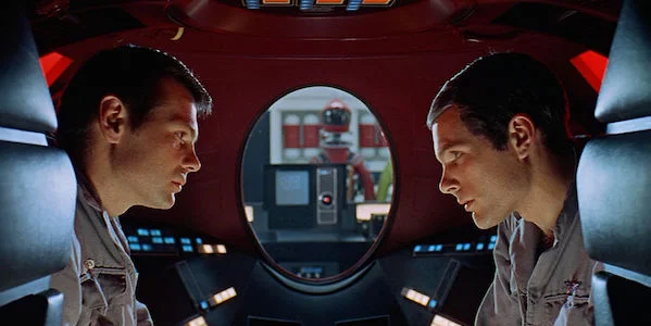 Keir Dullea and Gary Lockwood in Stanley Kubrick's 2001: A Space Odyssey
