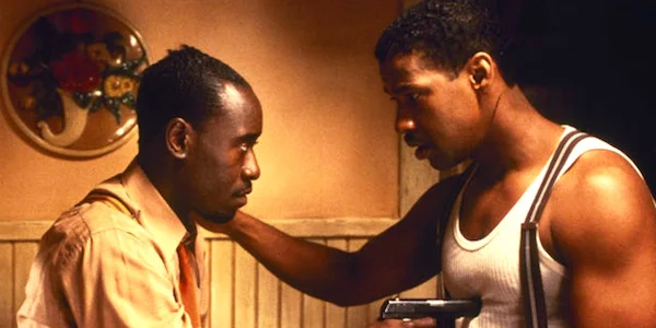 Don Cheadle and Denzel Washington in Carl Franklin's Devil in a Blue Dress