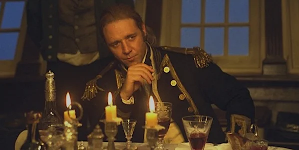 Russell Crowe in Peter Weir’s Master and Commander: The Far Side of the World