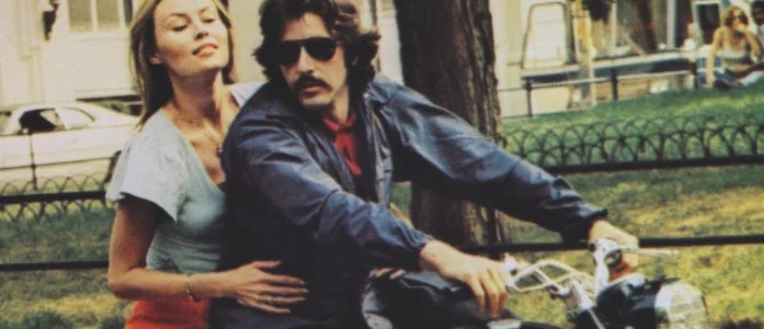 Al Pacino and Cornelia Sharpe in Sidney Lumet’s Serpico