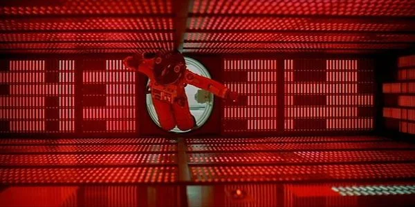 Keir Dullea in Stanley Kubrick’s 2001: A Space Odyssey