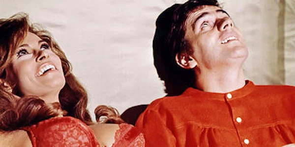 Raquel Welch and Dudley Moore in Stanley Donen’s Bedazzled