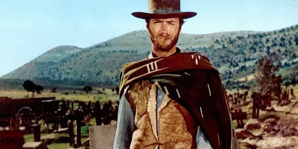 Clint Eastwood in Sergio Leone’s The Good, the Bad, and the Ugly