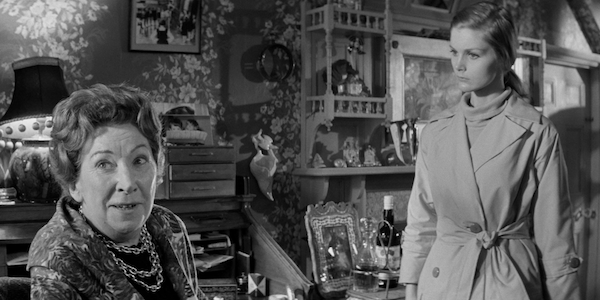 Martita Hunt (left) and Carol Lynley in Otto Preminger’s Bunny Lake Is Missing