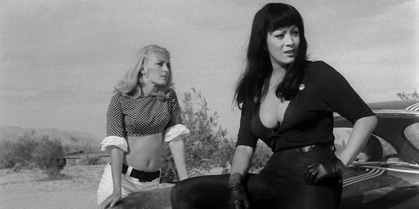 Lori Williams and Tura Satana in Russ Meyer’s Faster, Pussycat! Kill! Kill!
