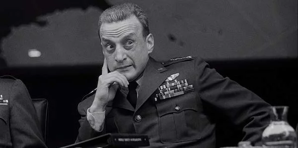 George C. Scott in Stanley Kubrick’s Dr. Strangelove