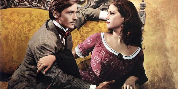 Alain Delon and Claudio Cardinale in Luchio Visconti’s The Leopard