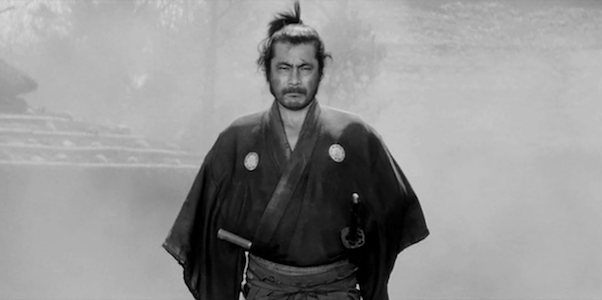 Toshiro Mifune in Akira Kurosawa’s Yojimbo