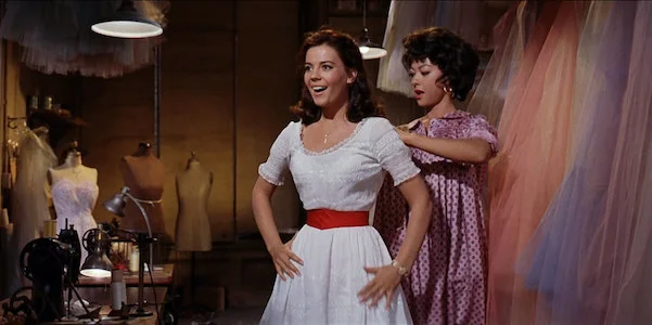 Natalie Wood and Rita Moreno in Robert Wise and Jerome Robbins’ West Side Story