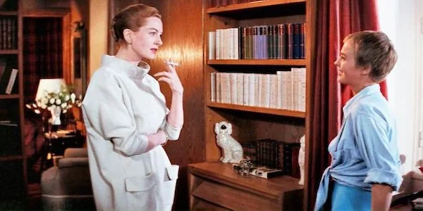 Deborah Kerr and Jean Seberg in Otto Preminger’s Bonjour Tristesse
